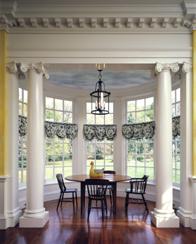 Scamozzi columns w/Attic bases, architect TN Rajkovich 