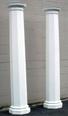 Octagonal Roman Doric columns w/Attic bases